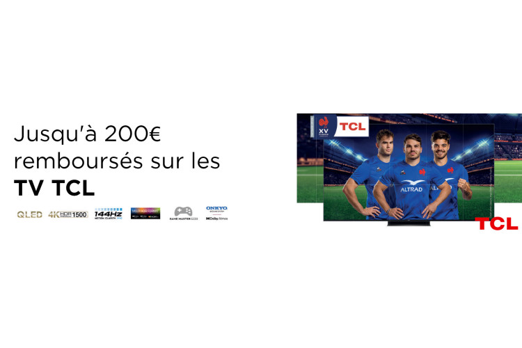 Offre de remboursement TV TCL