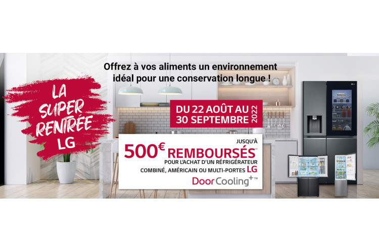 Offre de remboursement LG